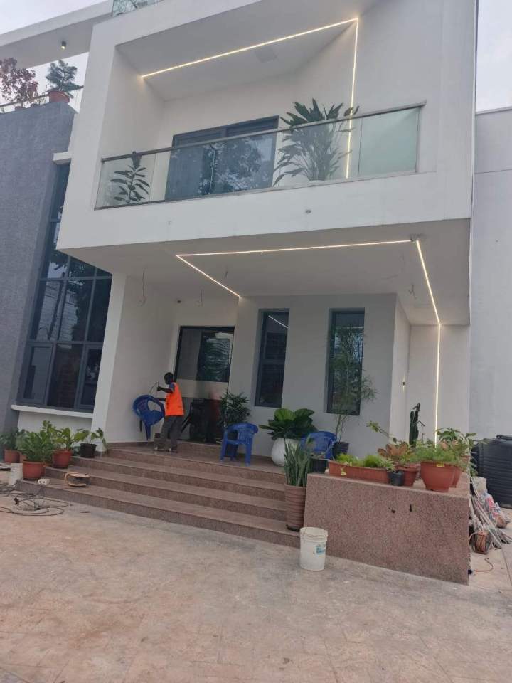 office lighting installation